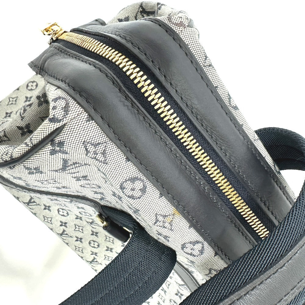 LOUIS VUITTON Boston Duffel bag M92211 Monogram mini canvas blue Josephine GM Women Used Authentic