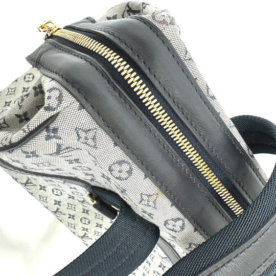 LOUIS VUITTON Boston Duffel bag M92211 Monogram mini canvas blue Josephine GM Women Used Authentic