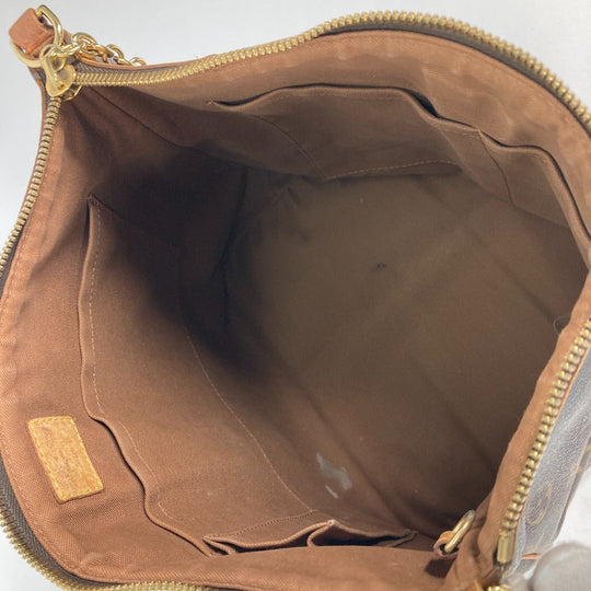 LOUIS VUITTON Shoulder Bag M40145 Monogram canvas Brown Monogram Palermo PM Women Used Authentic