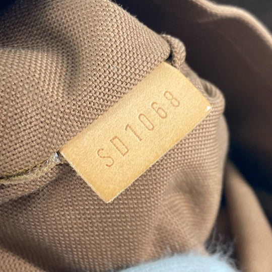 LOUIS VUITTON Shoulder Bag M40145 Monogram canvas Brown Monogram Palermo PM Women Used Authentic