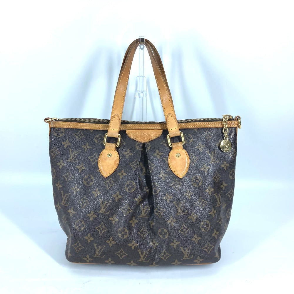 LOUIS VUITTON Shoulder Bag M40145 Monogram canvas Brown Monogram Palermo PM Women Used Authentic