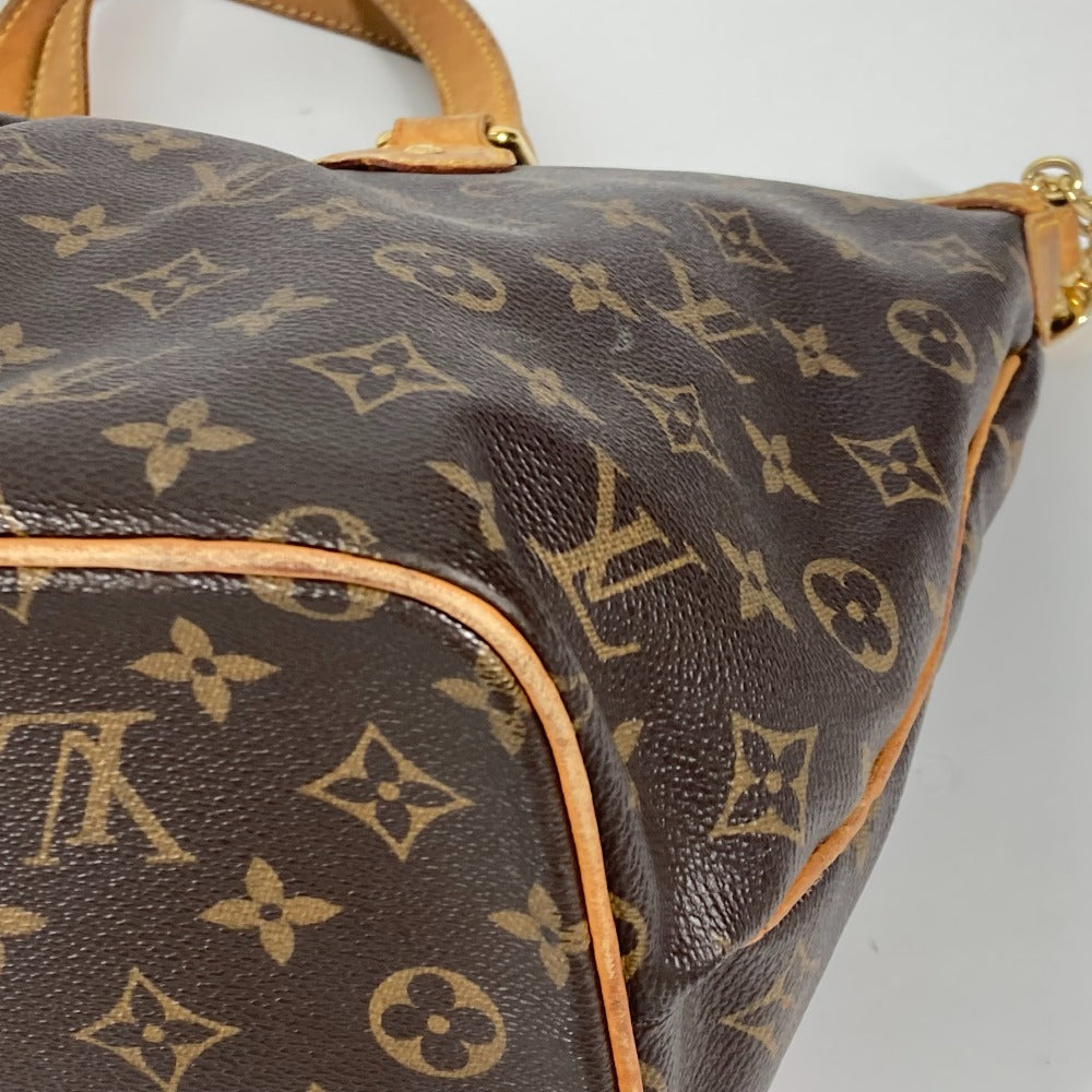 LOUIS VUITTON Shoulder Bag M40145 Monogram canvas Brown Monogram Palermo PM Women Used Authentic