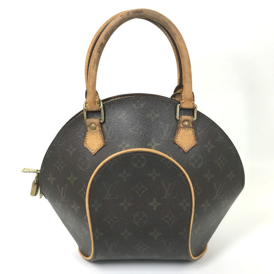 LOUIS VUITTON Handbag M51127 Monogram canvas Brown Monogram EllipsePM Women Used Authentic