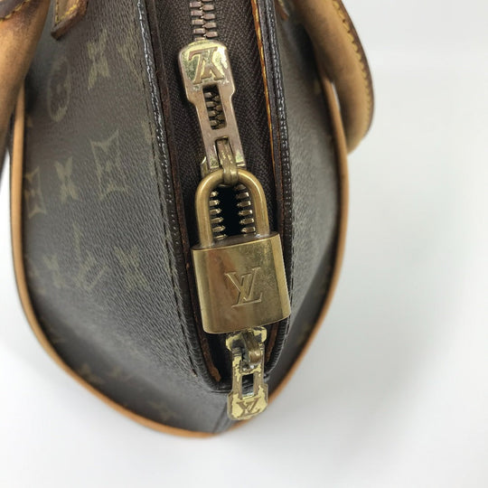 LOUIS VUITTON Handbag M51127 Monogram canvas Brown Monogram EllipsePM Women Used Authentic