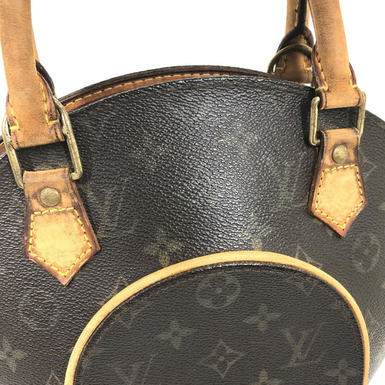 LOUIS VUITTON Handbag M51127 Monogram canvas Brown Monogram EllipsePM Women Used Authentic