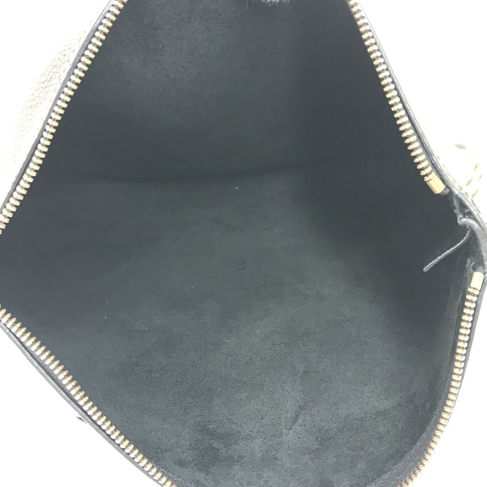 GUCCI Clutch bag 500981 leather black Bag logo mens Used Authentic