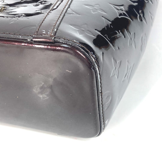 LOUIS VUITTON Shoulder Bag M91567 Monogram Vernis purple Monogram Vernis Avalon MM Women Used Authentic