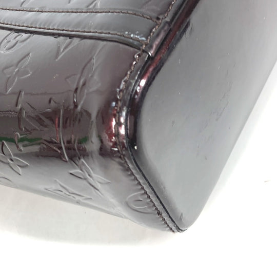LOUIS VUITTON Shoulder Bag M91567 Monogram Vernis purple Monogram Vernis Avalon MM Women Used Authentic