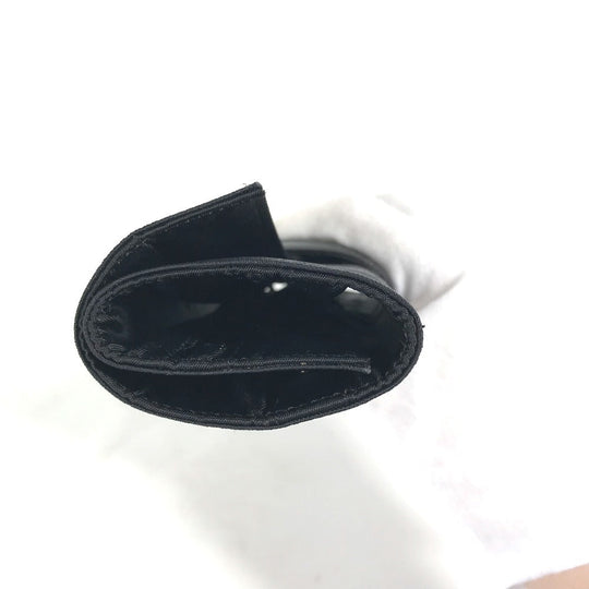CHANEL Accessory case Nylon black New travel line Jewelry Case for Women Women Used Authentic