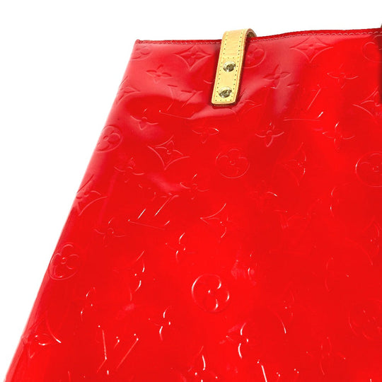 LOUIS VUITTON Handbag M91086 Monogram Vernis Red Monogram Vernis Lead MM Women Used Authentic