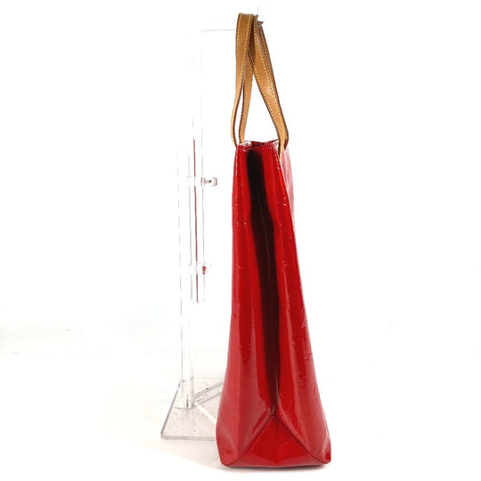 LOUIS VUITTON Handbag M91086 Monogram Vernis Red Monogram Vernis Lead MM Women Used Authentic