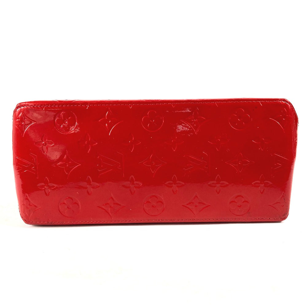 LOUIS VUITTON Handbag M91086 Monogram Vernis Red Monogram Vernis Lead MM Women Used Authentic
