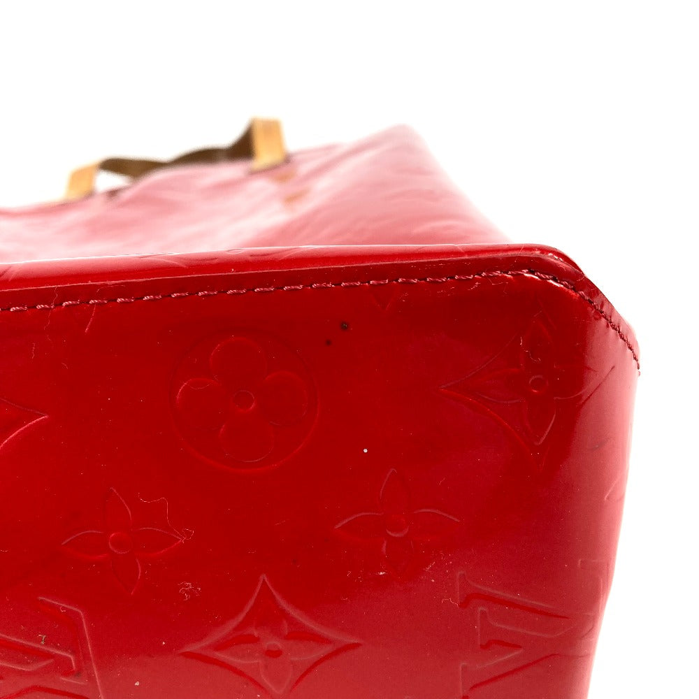 LOUIS VUITTON Handbag M91086 Monogram Vernis Red Monogram Vernis Lead MM Women Used Authentic