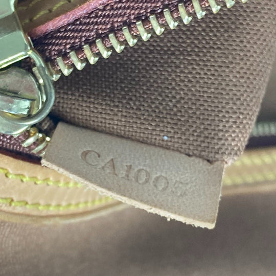 LOUIS VUITTON Shoulder Bag M45257 Monogram canvas Brown Monogram Abbesses