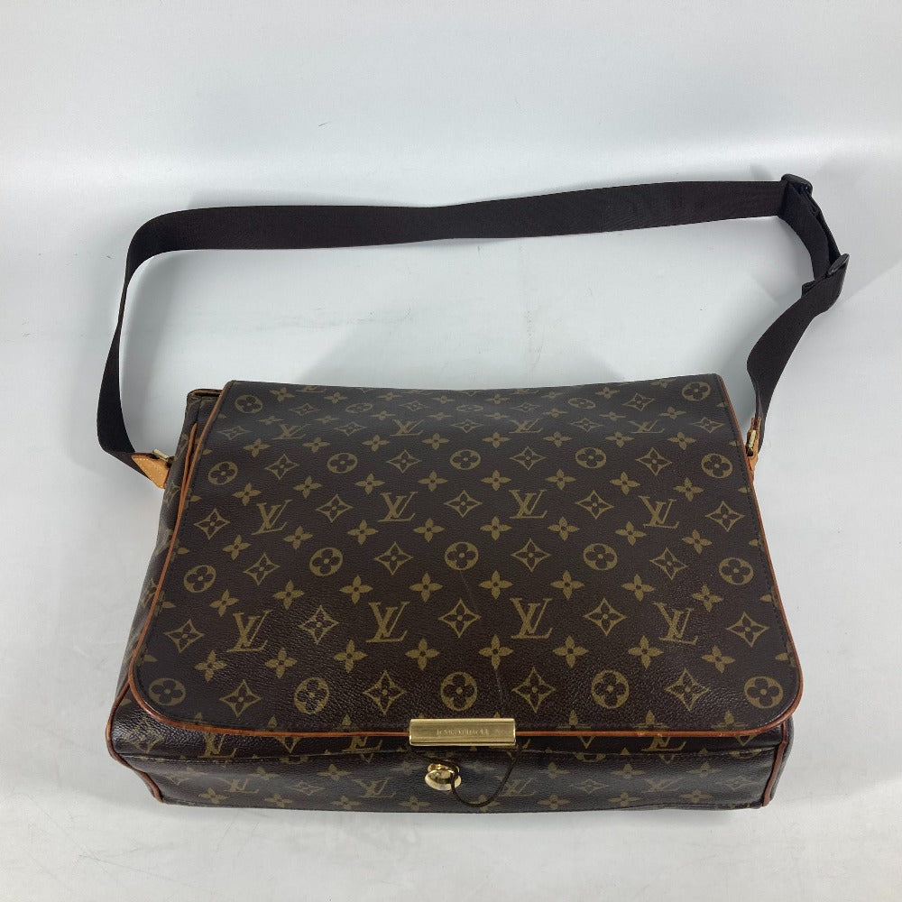 LOUIS VUITTON Shoulder Bag M45257 Monogram canvas Brown Monogram Abbesses