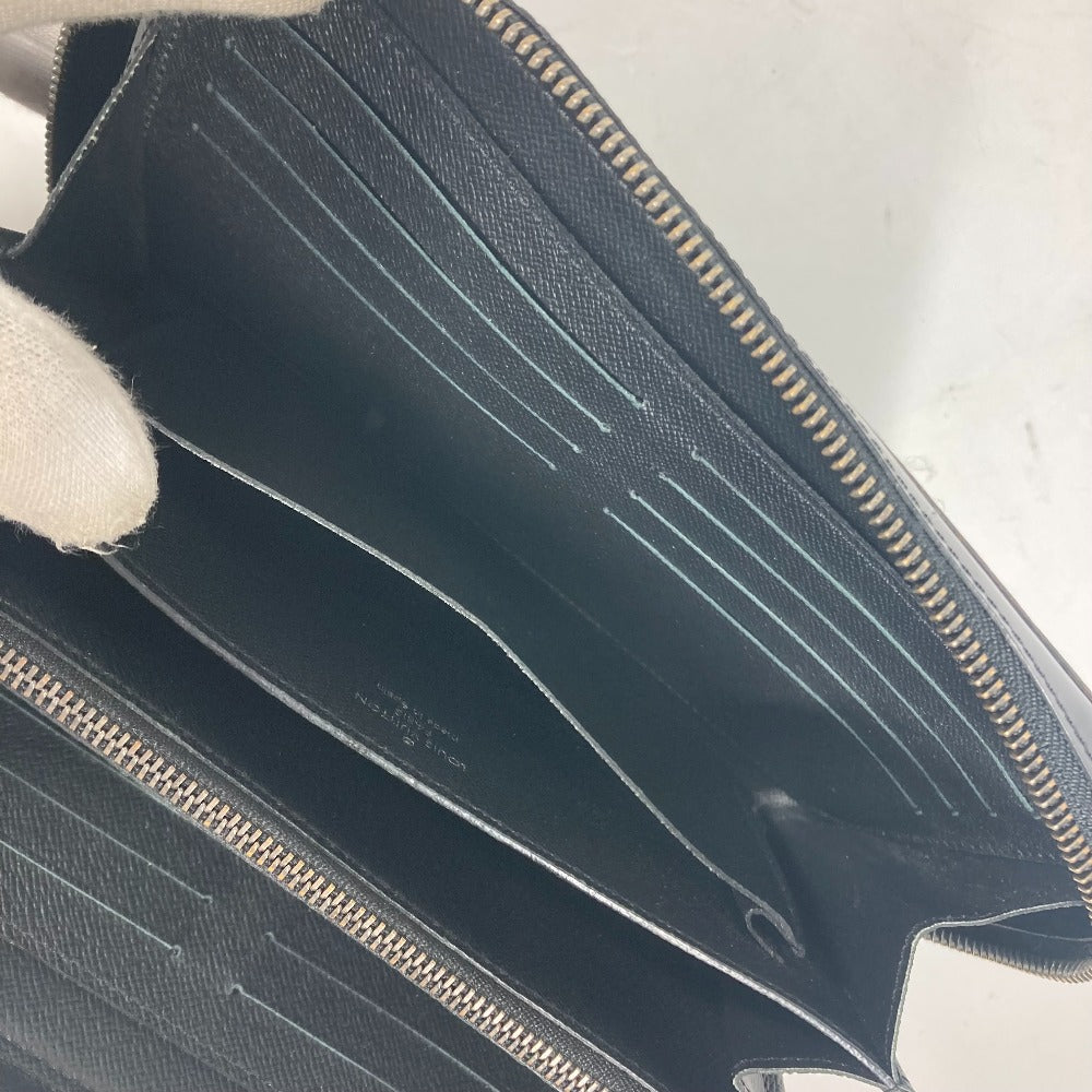 LOUIS VUITTON Long Wallet Purse M61698 Monogram Eclipse Canvas black Monogram Eclipse Zippy XL