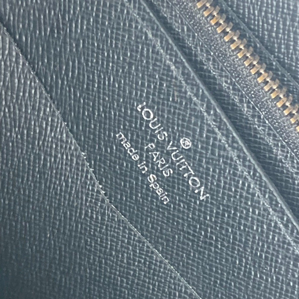 LOUIS VUITTON Long Wallet Purse M61698 Monogram Eclipse Canvas black Monogram Eclipse Zippy XL