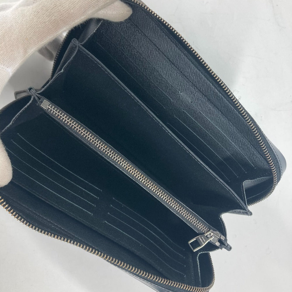LOUIS VUITTON Long Wallet Purse M61698 Monogram Eclipse Canvas black Monogram Eclipse Zippy XL