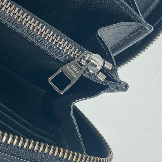 LOUIS VUITTON Long Wallet Purse M61698 Monogram Eclipse Canvas black Monogram Eclipse Zippy XL