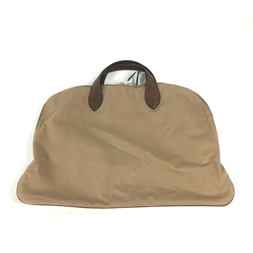 HERMES Handbag Leather / canvas beige Edit 42 mens Used Authentic