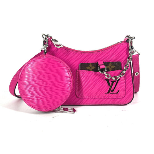 LOUIS VUITTON Shoulder Bag M21091 Epi Leather pink Epi Marerini