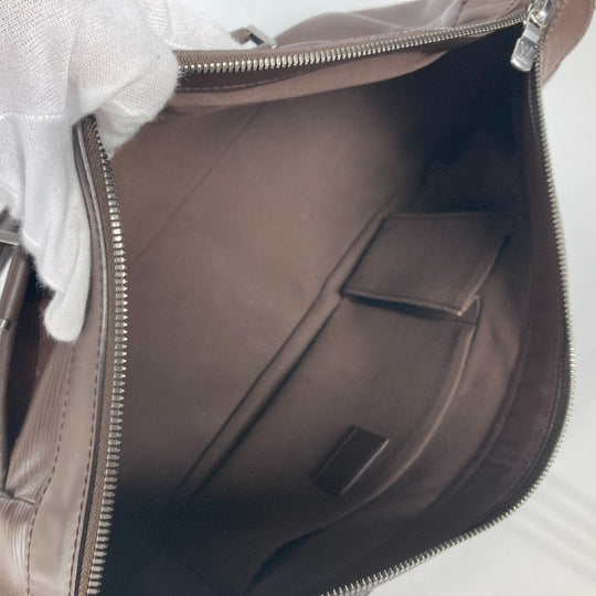LOUIS VUITTON Shoulder Bag M5910D Epi Leather Brown Epi Danura MM mens Used Authentic