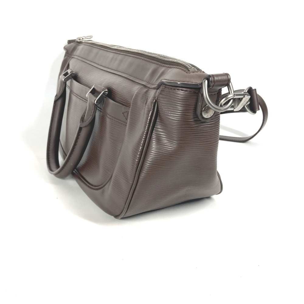 LOUIS VUITTON Shoulder Bag M5910D Epi Leather Brown Epi Danura MM mens Used Authentic