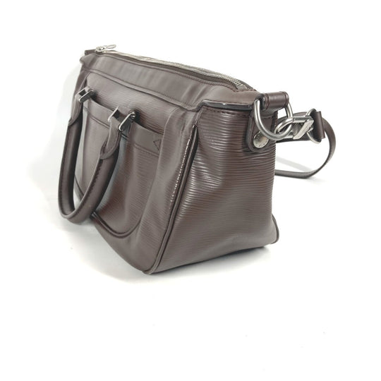 LOUIS VUITTON Shoulder Bag M5910D Epi Leather Brown Epi Danura MM mens Used Authentic