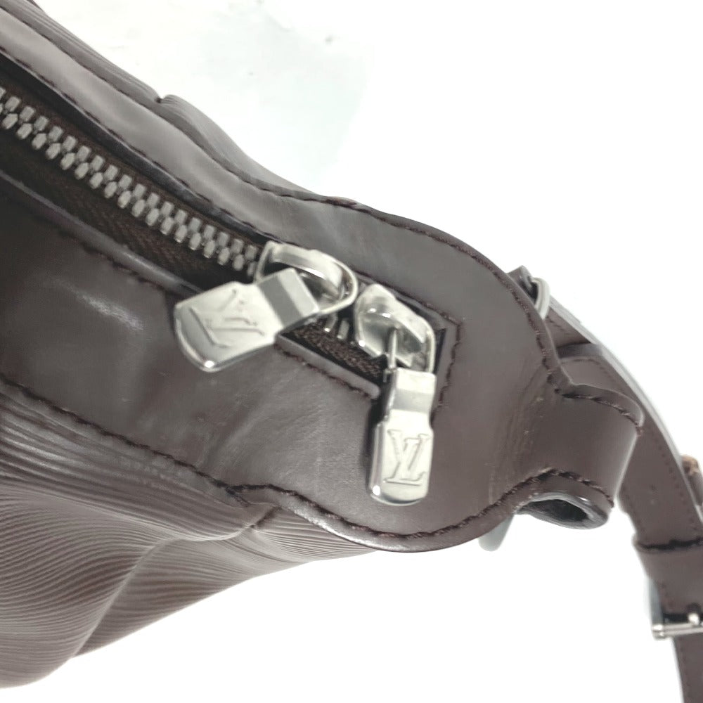 LOUIS VUITTON Shoulder Bag M5910D Epi Leather Brown Epi Danura MM mens Used Authentic