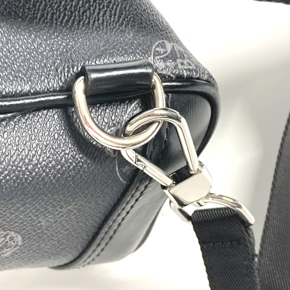 Berluti Sling bag PVC / Leather Black type logo