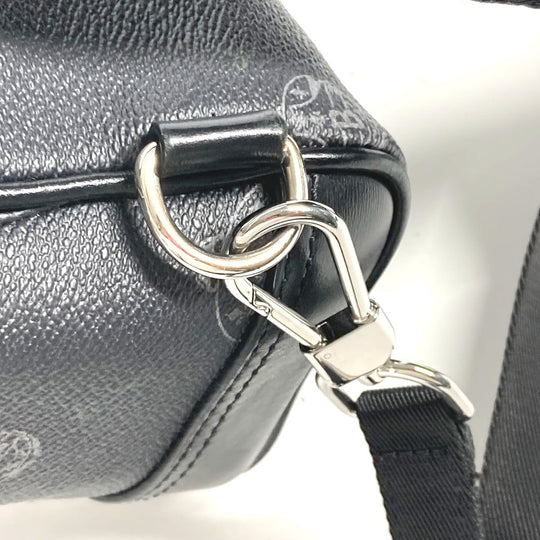 Berluti Sling bag PVC / Leather Black type logo