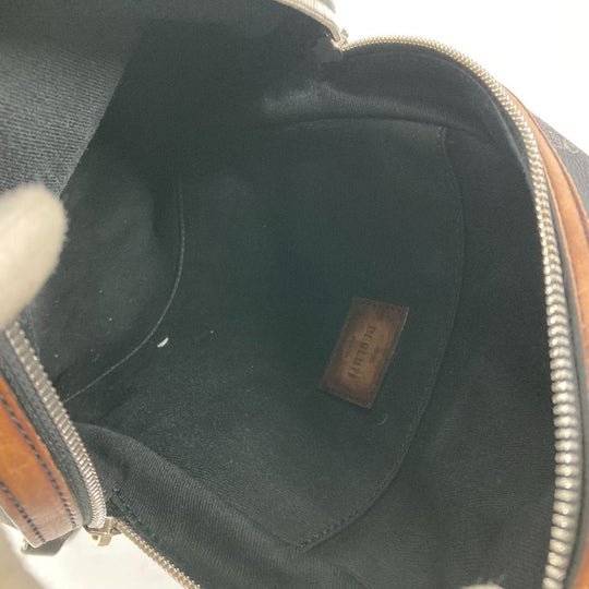 Berluti Sling bag PVC / Leather Black type logo