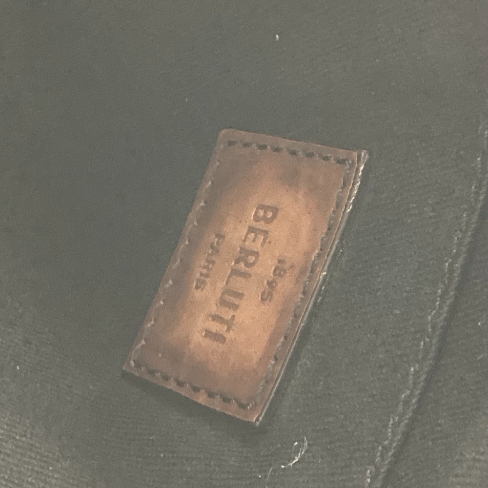 Berluti Sling bag PVC / Leather Black type logo