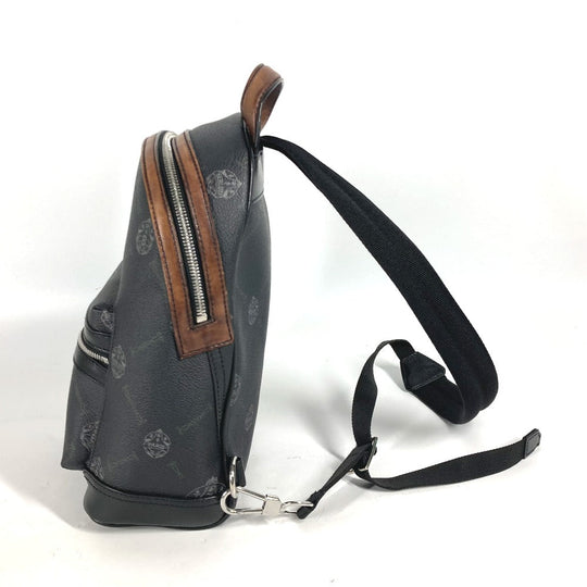Berluti Sling bag PVC / Leather Black type logo