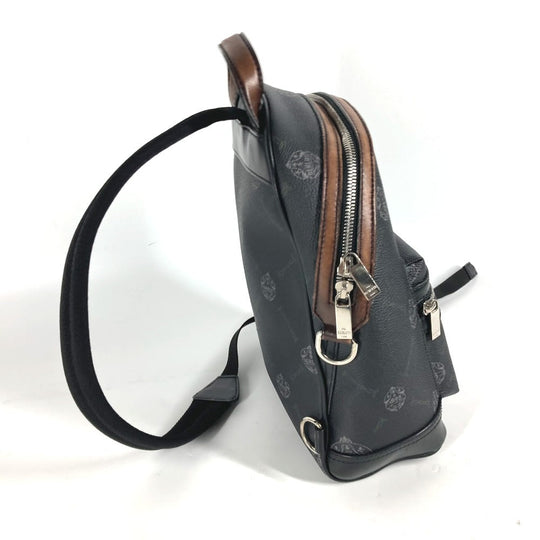 Berluti Sling bag PVC / Leather Black type logo