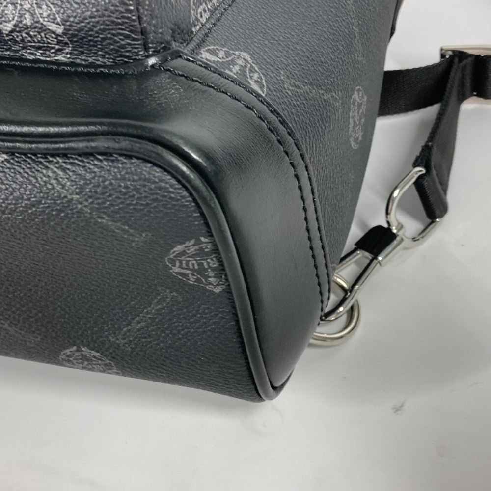 Berluti Sling bag PVC / Leather Black type logo