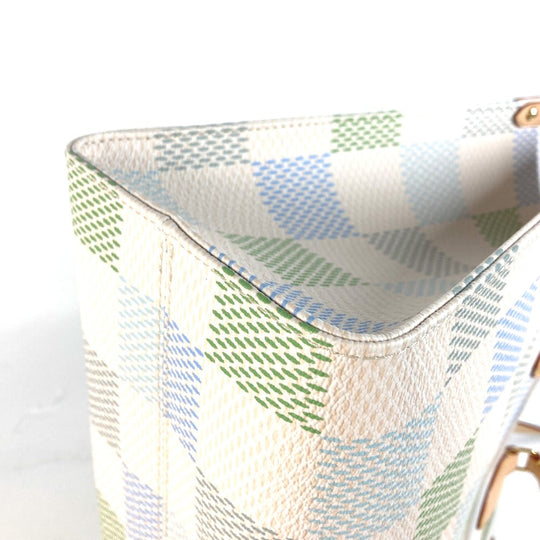 LOUIS VUITTON Handbag N40518 Damier canvas white Pastel Damier On the Go MM