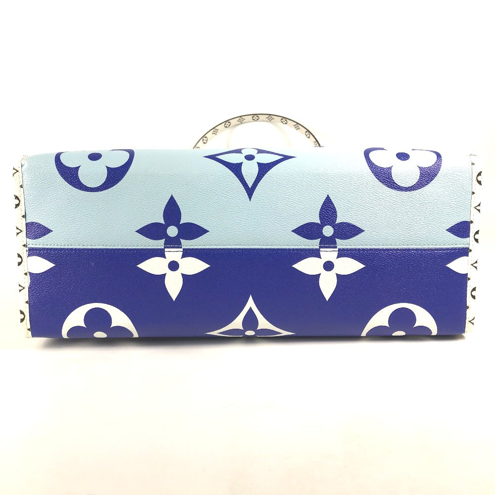 LOUIS VUITTON Shoulder Bag M44720 Monogram giant canvas blue Monogram Giant Okinawa Limited On-the-go GM