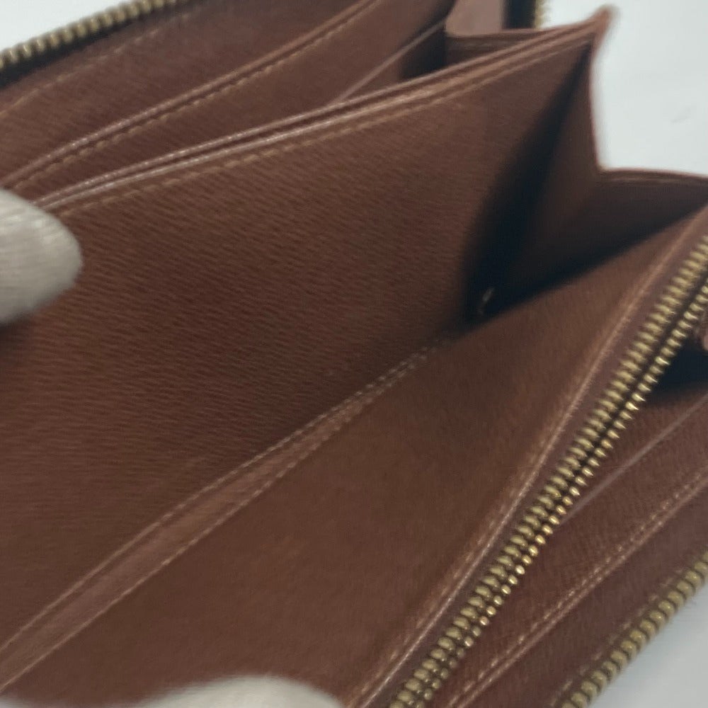 LOUIS VUITTON Long Wallet Purse M93759 Monogram canvas Brown Monogram Rose Stephen Sprouse Zippy wallet Women Used Authentic