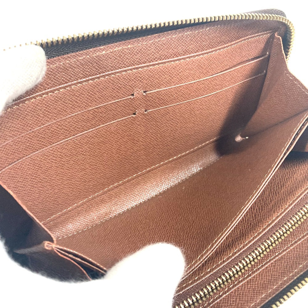 LOUIS VUITTON Long Wallet Purse M93759 Monogram canvas Brown Monogram Rose Stephen Sprouse Zippy wallet Women Used Authentic