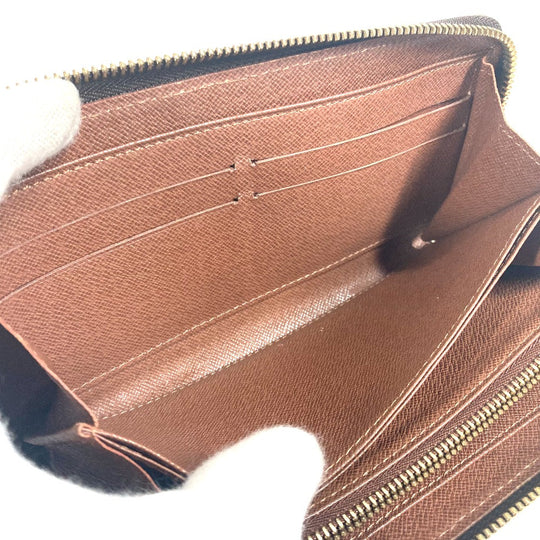 LOUIS VUITTON Long Wallet Purse M93759 Monogram canvas Brown Monogram Rose Stephen Sprouse Zippy wallet Women Used Authentic