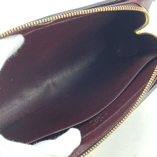 LOUIS VUITTON business bag M82225 Taiga Leather Bordeaux Taiga Baikal mens Used Authentic