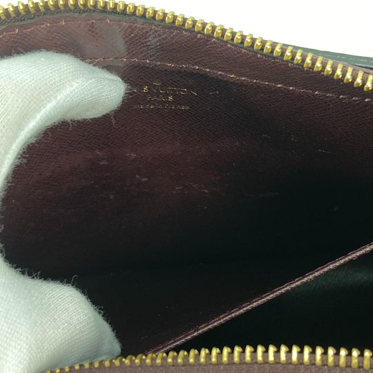 LOUIS VUITTON business bag M82225 Taiga Leather Bordeaux Taiga Baikal mens Used Authentic