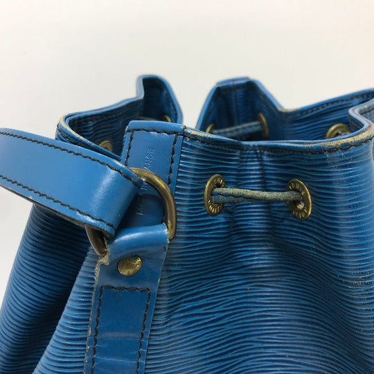 LOUIS VUITTON Shoulder Bag M44005 Epi Leather blue Epi Noe Women Used Authentic