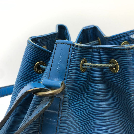 LOUIS VUITTON Shoulder Bag M44005 Epi Leather blue Epi Noe Women Used Authentic