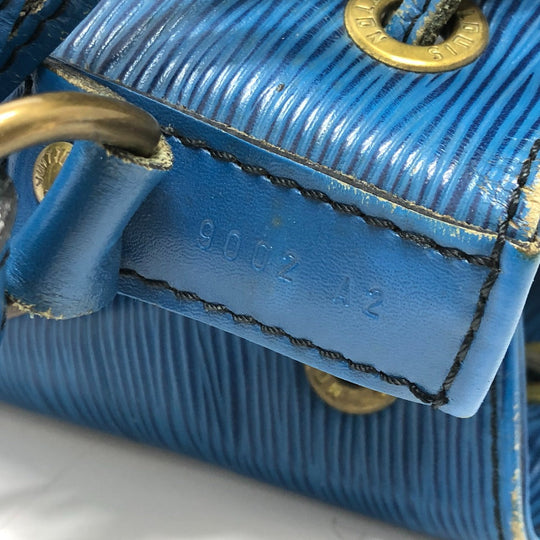LOUIS VUITTON Shoulder Bag M44005 Epi Leather blue Epi Noe Women Used Authentic