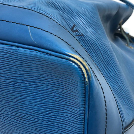LOUIS VUITTON Shoulder Bag M44005 Epi Leather blue Epi Noe Women Used Authentic