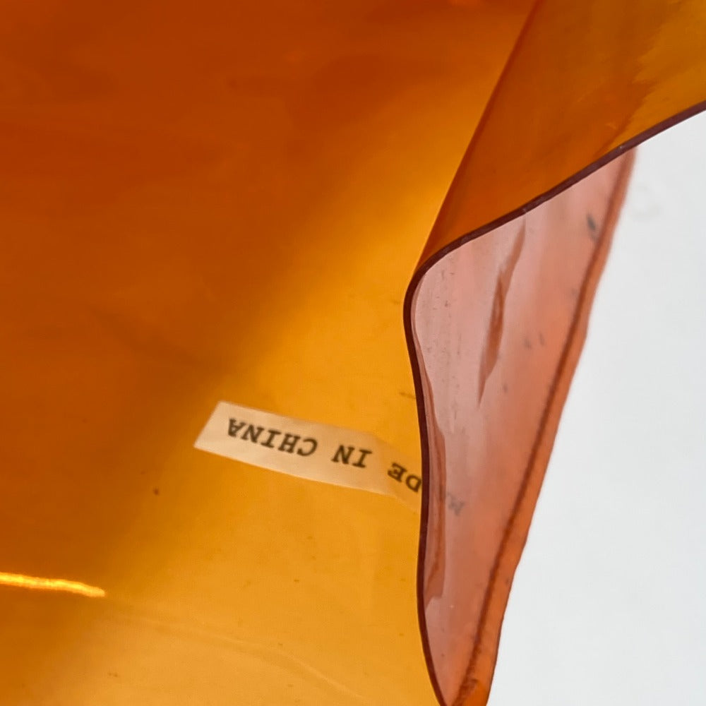 HERMES Handbag Plastics Orange Plastics Kelly Women Used Authentic