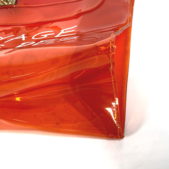 HERMES Handbag Plastics Orange Plastics Kelly Women Used Authentic