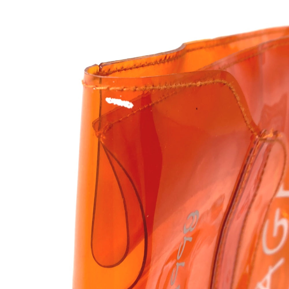 HERMES Handbag Plastics Orange Plastics Kelly Women Used Authentic